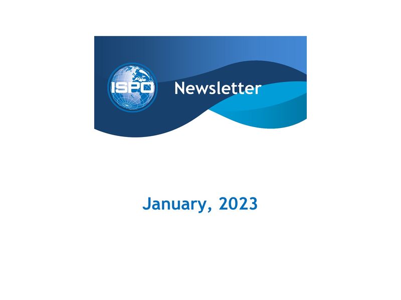 Newsletter, January 2023